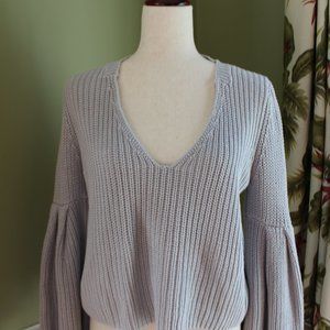 Free People Sweater With Bell Sleeves